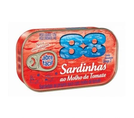 SARDINA 88 SALSA DE TOMATE 125 GR 