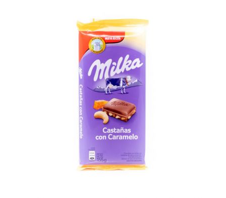 CHOCOLATE MILKA TAB CAST CARAMELO 155  GR 
