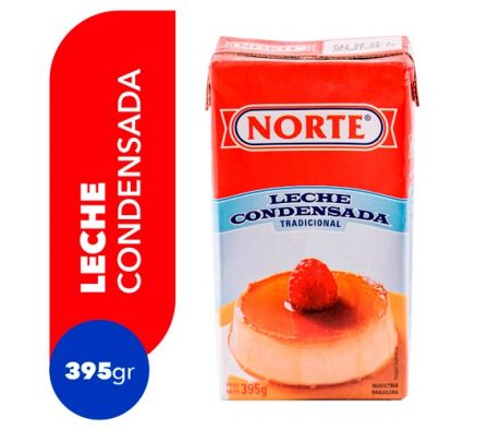 LECHE CONDENSADA TETRA NORTE X 395  GR 