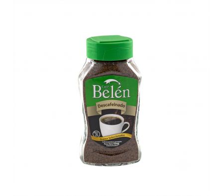 CAFE BELEN DESCAFEINADO INSTANTANEO 100  GR 