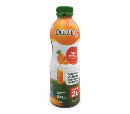 JUGO QUATRO NARANJA 500 CC