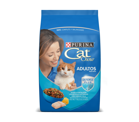 ALIMENTO CAT CHOW S/COL.PESCADO 8Kg ADULTO