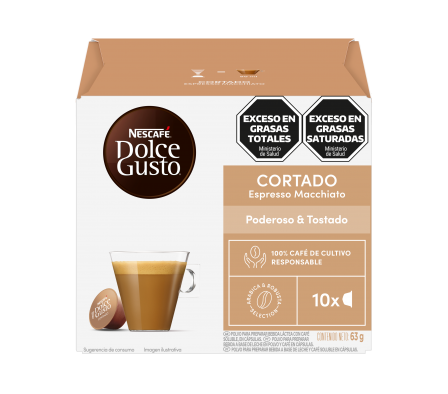 CAFE DOLCE GUSTO CORTE EXPRES MACCHIAT 100  GR 