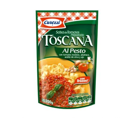 SALSA CAROZZI AL PESTO TOSCANA 200  GR