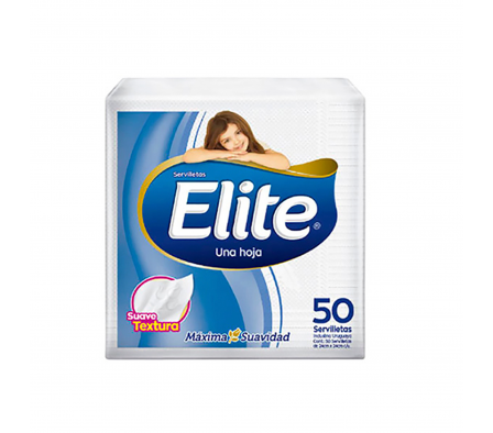 SERVILLETA ELITE COCTEL X 50 UNIDADES