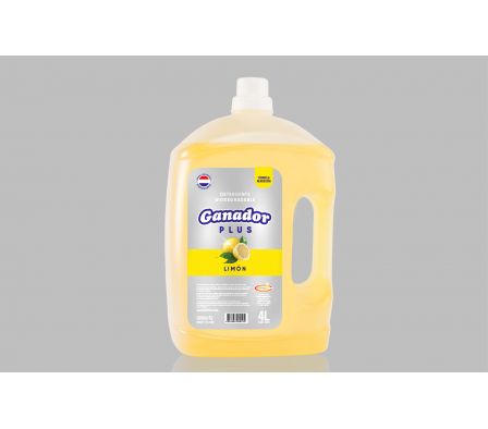 DETERGENTE GANADOR LIMON BID 4 LT