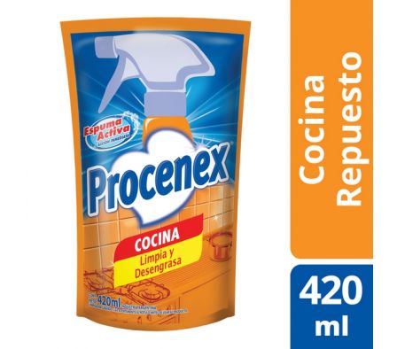 ANTIGRASA PROCENEX NARANJA DOY PACK 420 ML 