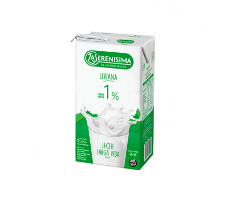 LECHE SERENISIMA DESCREMADA UAT 1 LT 