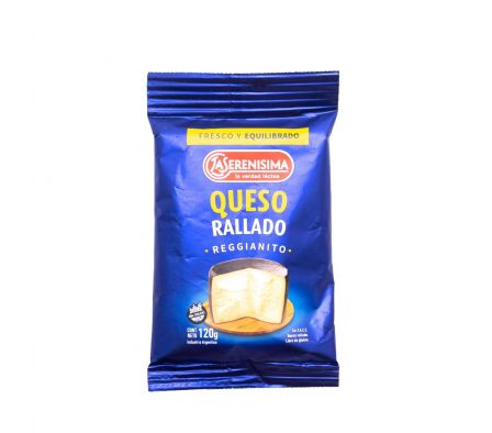 QUESO RALLADO SERENISIMA 120GR
