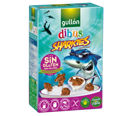 GALL. MAZZEI SHARKIES CACAO S/GLUTEN 250 GR
