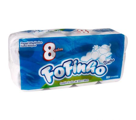 PAPEL HIGIENICO FOFINHO ABSOR.DH x8 UND
