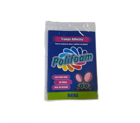 TRAMPA ADHESIVA PARA RATAS POLIFOAM