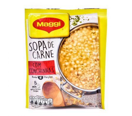 SOPA MAGGI CARNE CARACOLITOS 63GR