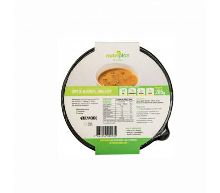 SOPA DE VERDURAS CONGELADO  285 GR 