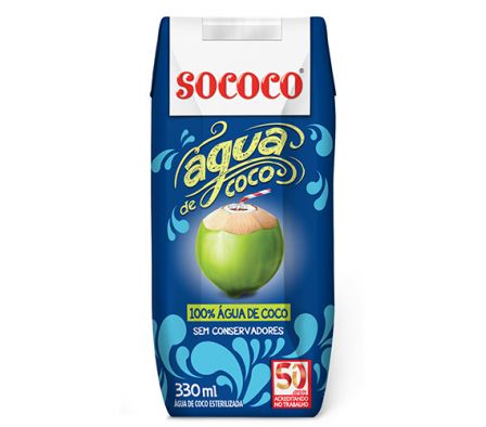 AGUA DE COCO SOCOCO TETRA 330 ML