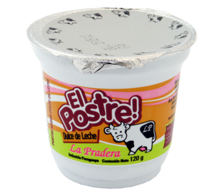 POSTRE LA PRADERA DULCE DE LECHE 120 GR