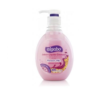 JABON LIQUIDO ALGOBO FLOWER MIX 300 ML