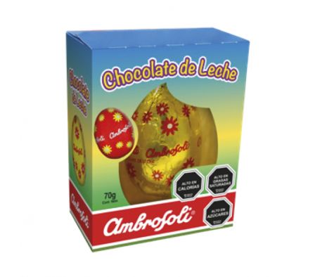ESTUCHE HUEVO AMBROSOLI 20 X 70 GR