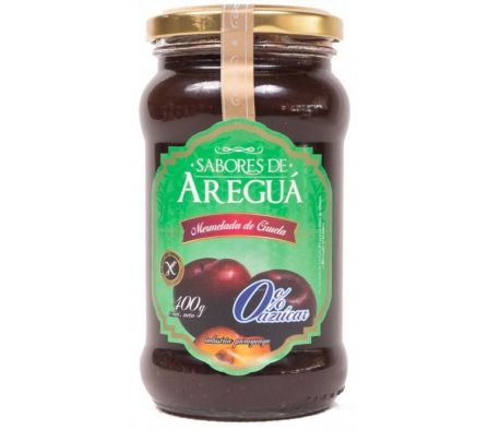 MERMELADA SAB. DE AREGUA 0 AZUCAR CIRUELA 400 GR