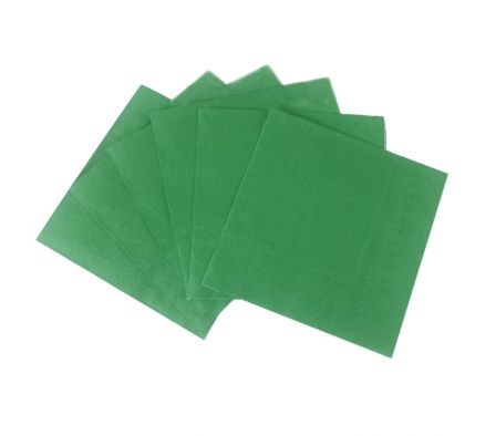 SERVILLETAS VILLET VERDE 23X23 CM DE 50 UNIDADES