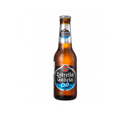 CERVEZA ESTRELLA GALICIA SIN ALCOHOL 250 ML