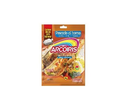 CONDIMENTO ARCOIRIS PARA PESCADO 30  GR