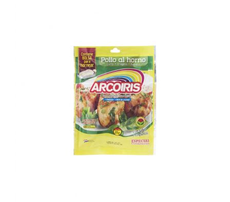 CONDIMENTO ARCOIRIS PARA POLLO 25GR