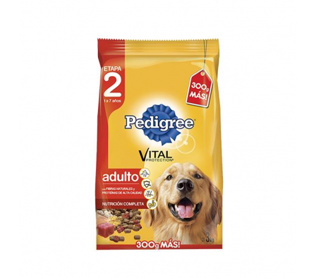 ALIM.P/PERROS PEDIGREE ADULTO CARNE VEG.3 KG