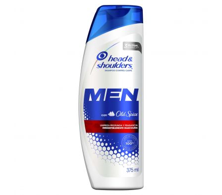 SHAMPOO HEAD & SHOULDERS OLD SPICE MEN 375 ML