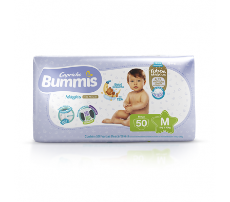 PAÑAL CAPRICHO MEGA MED. 50un