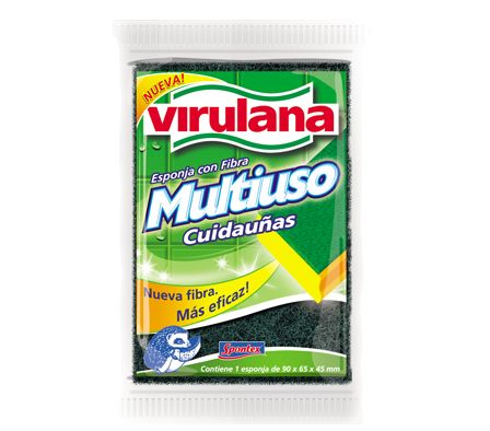 ESPONJA LISA EXTRA VIRULANA 1 UNIDADES