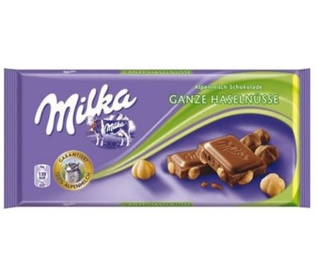 CHOCOLATE MILKA AVELL 95 GR