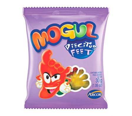 GOMAS MOGUL PIECITOS 80  GR