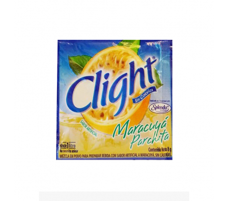 REFRESCO CLIGHT MARACUYA 8 GR 