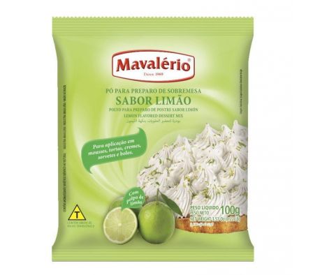 POLVO PARA POSTRES LIMON MAVALERIO 100 GR