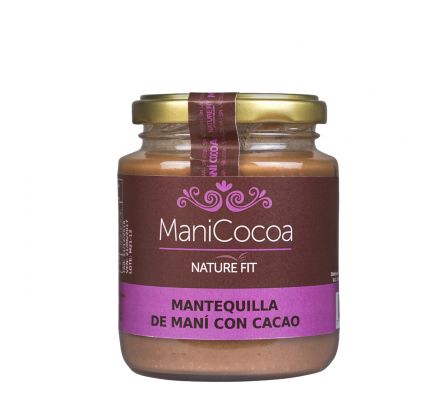 MANTEQUILLA MANI COCOA NATURE FIT 220GR