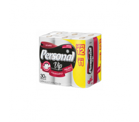 PAPEL HIGIENICO PERSONAL VIP DOBLE HOJA X 12 30 MT