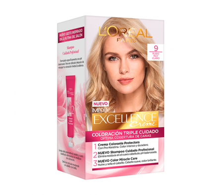 TINTE EXCELLENCE RUBIO NRO 9 