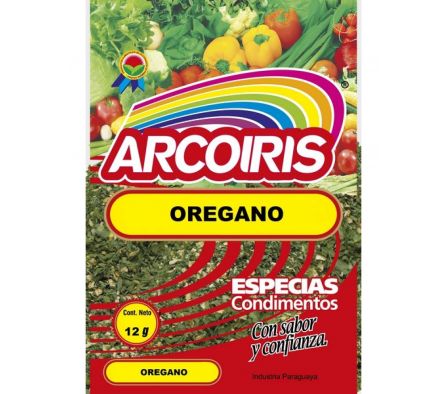 OREGANO ARCOIRIS 12  GR