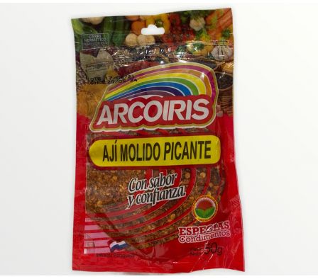 AJI MOLIDO PICANTE ARCOIRIS 50GR