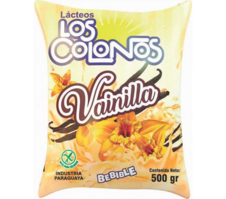 BEBIDA FERMENTADA VAINILLA  LOS COLONOS 500 ML