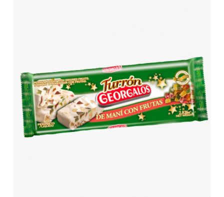 TURRON GEORGALOS FRUTAS 80 GR