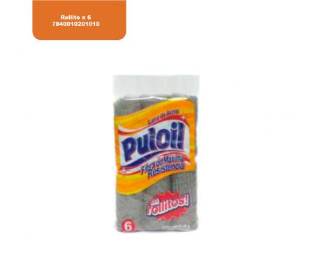 PULOIL ROLLITO 10 PAQUETE X 6 UNIDADES