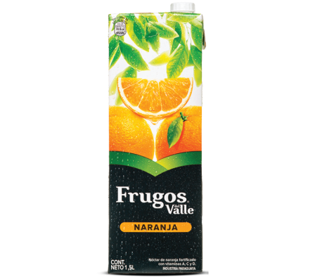 JUGO FRUGOS DE VALLE NARANJA 1.5 LT