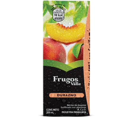JUGO FRUGOS DEL VALLE DURAZNO 200 ML 