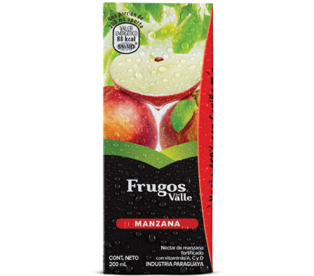 JUGO FRUGOS DEL VALLE MANZANA 200 ML