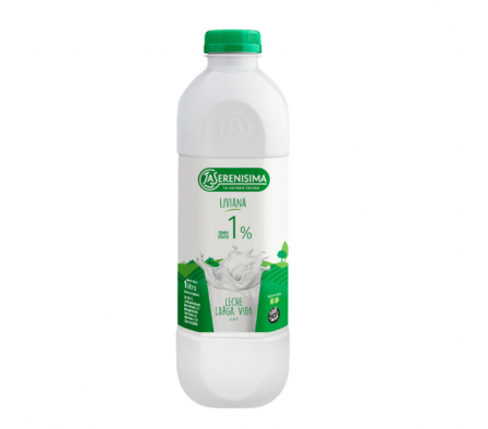 LECHE SERENISIMA DESCREMADA BOTELLA 1 LT