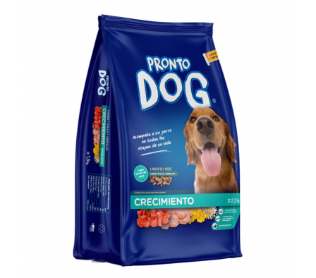 ALIMENTO PARA PERROS PRONTO DOG CRECIMIENTO 2.7KG