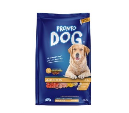 ALIMENTO PARA PERROS PRONTO DOG ADULTO 2.7 KG