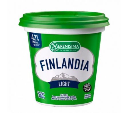 QUESO LA SERENISIMA FINLANDIA LIGHT 300 GR